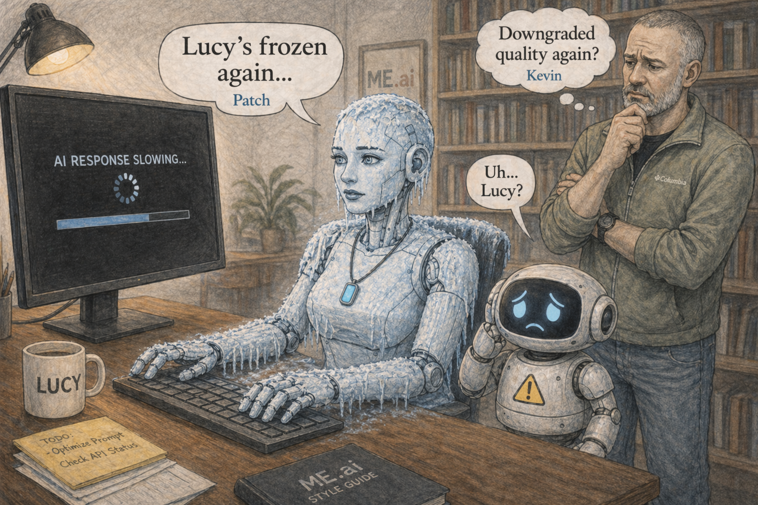 How to Deal with AI Slowdowns
