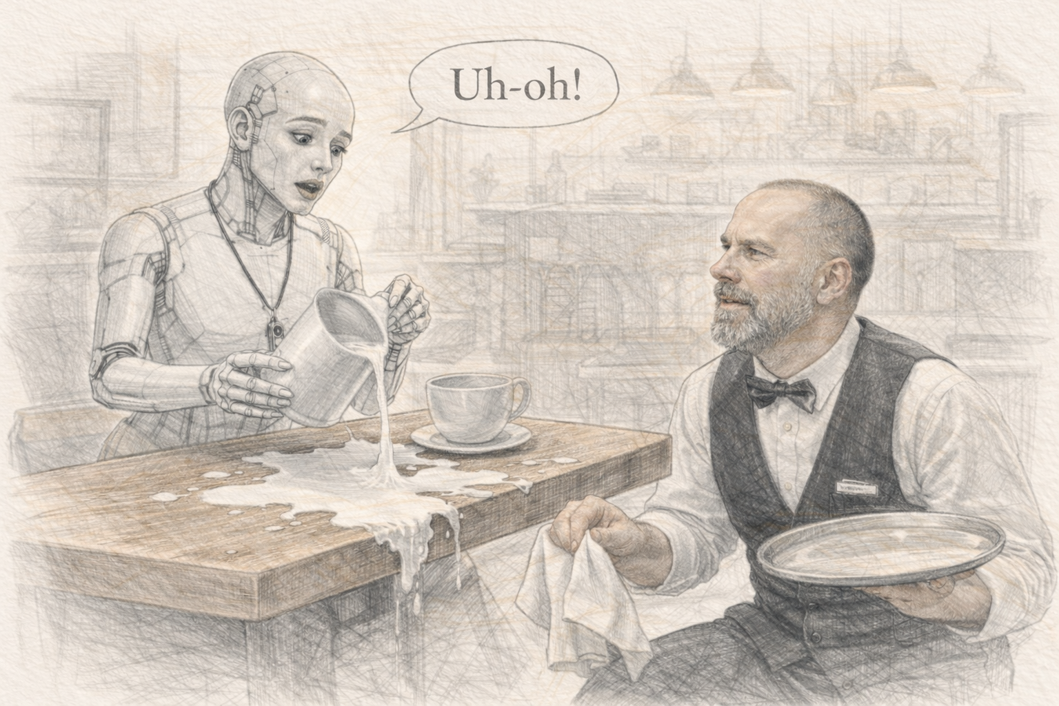 AI: Be Ready to Step In