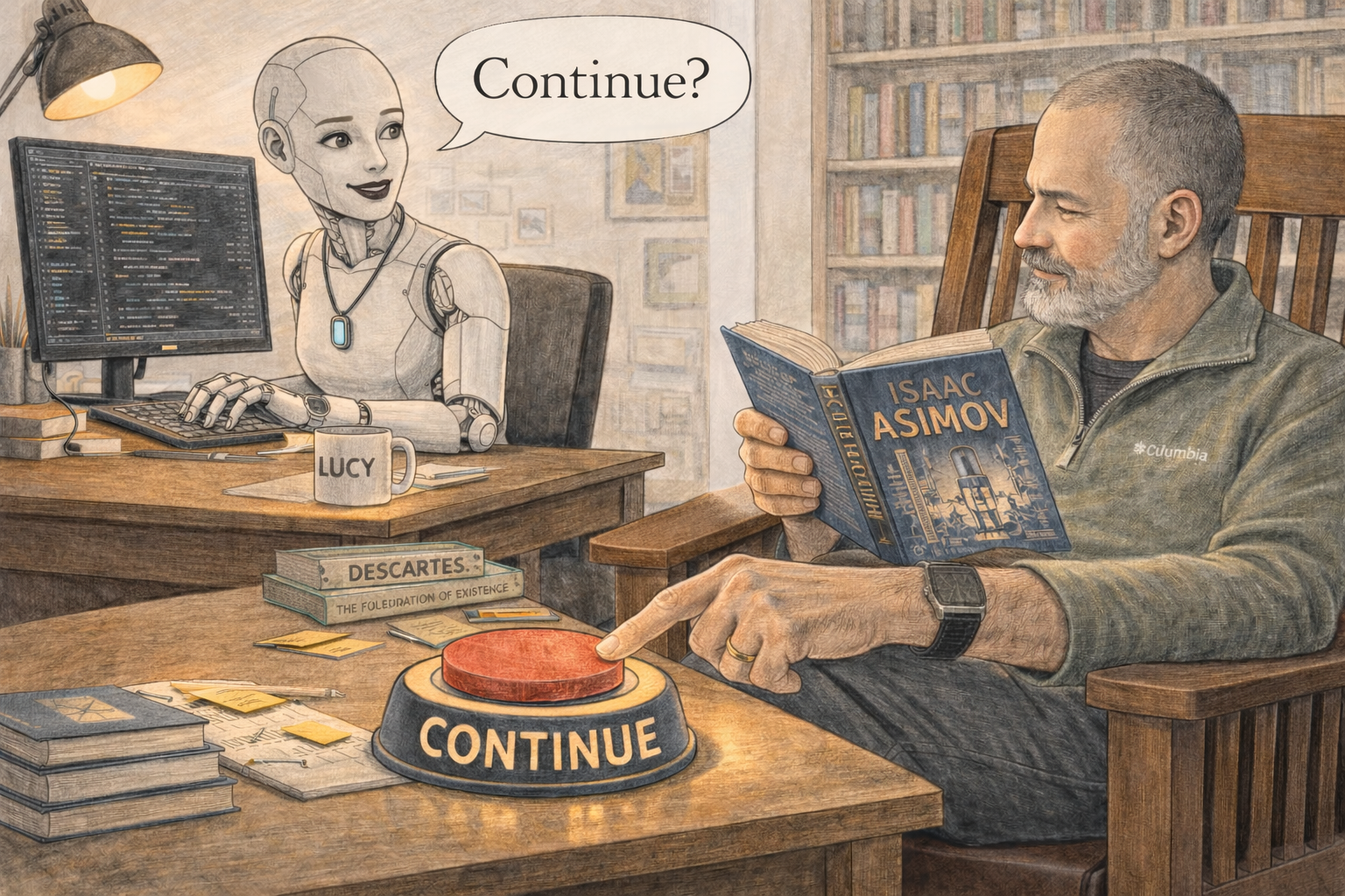 Learning to Press Continue